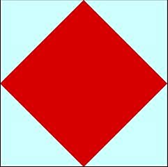 Bloc Loc Flying Geese Quilting Ruler 3/4” x 1-1/2” Finished, 1-1/4” x 2” Trimmed Size for Quilters...