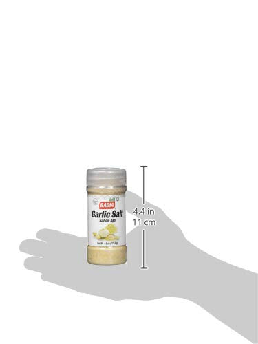 Badia Garlic Salt, 4.5 Oz (Pack Of 8)...