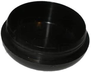 1-1/2" Deluxe Wrought Iron Outdoor Patio Furniture Glides Inserts End Caps for Table and Chair Feet (16, Black)...