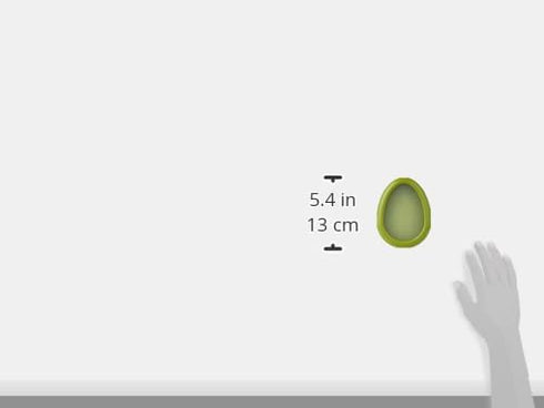 Joie Fresh Stretch Pod Avocado Storage Container, Silicone Food Saver, Keeps Leftover Produce Flavorful and Firm in Fridge, Reusable Kitchen Gadge...