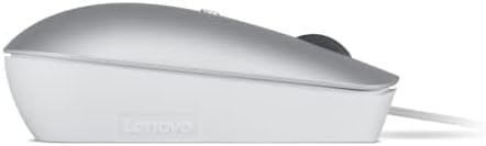 Lenovo 540 USB-C Wired Connection Computer Mouse for PC, Laptop, Computer with Windows or Chrome OS - Ambidextrous Design - 4 Button - Compact Siz...