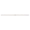 Starrett Tempered Steel Thickness Gage or Feeler Stock with Rounded Ends - Ideal for Carpenters and Home Improvement - .25mm Thickness, 30cm Lengt...