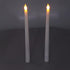 Pssopp LED Taper Candles Flameless Candle Electronic Candle Light 2pcs LED Taper Candles Battery Powered Flameless LED Candle Sticks for Festival ...