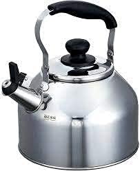 JapanBargain 1914, Tea Kettle Stainless Steel Whistling Water Coffee Tea Kettle Teapot Tea Pot for Stove Top IH Induction Ready Large Capacity Mir...