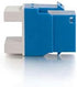 C2G 03796 Cat5e RJ45 Unshielded Keystone Jack, Blue...
