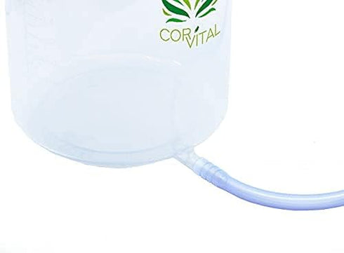 Coffee Enema Kit for Colon Cleansing - Recommended by Gerson Home Enema Kit - Enema Bucket Kit with Red Tube - Colon Detox Organic Coffee Enema - ...