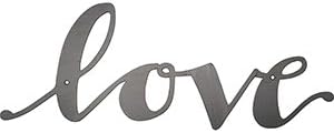 Primitives by Kathy - "Love" Cutout Metal Sign...
