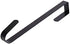 Sattiyrch 15" Wreath Hanger for Front Door,Sturdy Steel Wreath Door Hanger,Over The Door Hanger Hook (Black,1)...