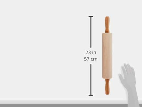 J.K. Adams 12-Inch-by-2-3/4-Inch Maple Wood Medium Gourmet Rolling Pin...