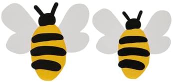Bee Cutout Shapes - 20 Pieces - for Craft, Decoration, Bulletin Board...