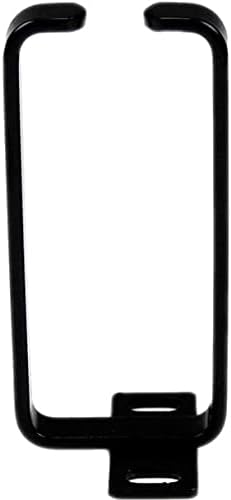 StarTech - CMHOOK1UN .com 1U Vertical 1.8 x 3.9in Server Rack Cable Management D-Ring Hook w/ Flexible Opening - Network Rack-Mount Cord Organizer...