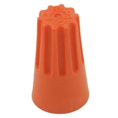 Eagles 100Pcs Twist on Wire Connectors - Orange #18 - #16 AWG Wire Cap Bulk with Spring Inserted, Easy Screw on Electrical Caps...