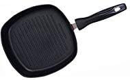 Satre Online And Marketing Nonstick Square Grill Pan, Black, 15.2 x 9 x 1.5 Inch, Aluminum...