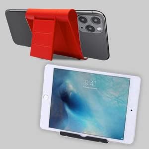 Adjustable Cell Phone Stand for Desk, Portable Phone Holder Compatible with Most iPhone, Samsung and Other Smartphones- Pink...