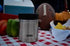 Thermos Food Jar with Microwavable Container, 12-Ounce, Stainless Steel...