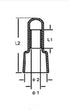 Rextin 1000pcs Transparent CE5 Protective Closed End Wire Crimp Connector Cap (1000pcs)...