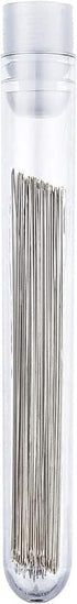 Beading Needles Size 11 Extra Short (25pcs) with Needle Storage Tube...