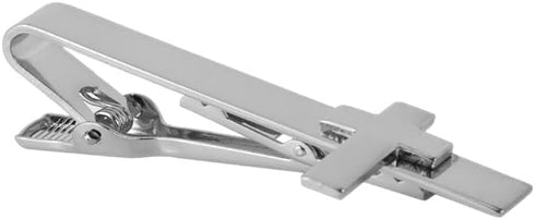 Silver Color Cross Tie Clip for Cloth Tie Clips for Men Tie Clip Tie Bar Tie Bars for Men...