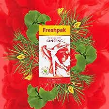 Freshpak Rooibos - Tagless Wellness - Ginseng 20s (Keto Friendly, Gluten Free, Halal)...