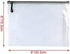 Oaimyy-6 * 8 inchs-16 Pcs-Plastic Mesh Zipper Pouch Document Folders Bag Zip File Bags for Office Supplies,Home,Travel Storage-Multicolor...