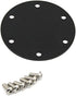 Car Steering Wheel Horn Cover,6-Bolts Universal Steering Wheel Horn Plate Round Steering Wheel Horn Cover,Black...
