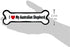 Imagine This Company I Love My Breed Bone Shaped Pet Magnet; Removable Magnets for Cars, Fridges, Lockers & More, Stylish Pet Inspired Car Accesso...