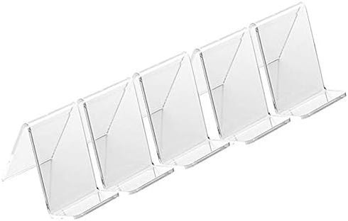 5 Pack Clear Show Rack Display Holder Mount Stand for Mobile Cell Phone iPhone Display Stands...