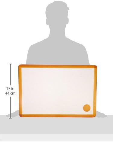 Mrs. Anderson's Baking Non-Stick Silicone Baking Mat - Reusable Oven Liner & Pastry Mat - For Breads, Cookies, Roasting & More - Baker’s Essential...