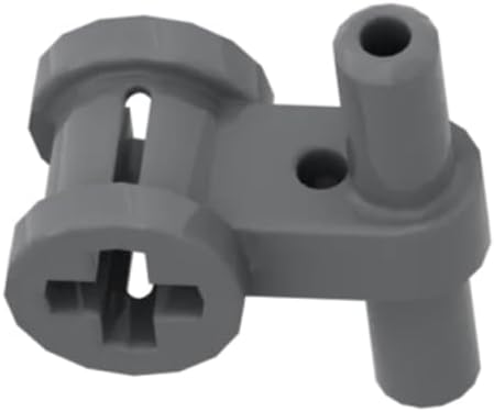 MOC Pneumatic Parts Two-Way Hose Connector with Axle Compatible with Standard Building Blocks?Pack of 30pcs?...
