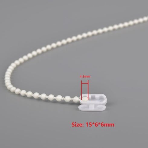 30 Pcs Ball Chain Connectors For Hunter Douglas Blinds Parts...