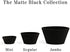 The Silicone Kitchen Reusable Silicone Baking Cup, Non-Toxic, BPA Free, Dishwasher Safe Jumbo, Pack of 12, Matte Black...