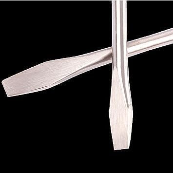 Labor-Saving Slotted Shank Wooden Handle Tool Flat-Blade Screwdriver Repair Tools Multi Home Improvement Hand Tools...