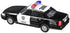KiNSMART Ford Crown Victoria 5" 1:42 Scale Police Interceptor Car w/Pullback Action...