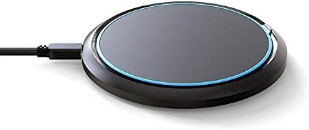 BoxWave Charger Compatible with Marshall Major IV - SwiftCharge PowerDisc Wireless Charger (15W), Qi Wireless 15W Circular Desktop Charger for Mar...