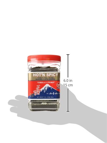 Yama Moto Yama Teriyaki Nori Seaweed Hot and Spicy, 0.7 Ounce...