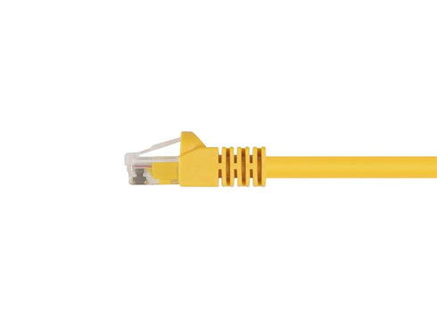 Monoprice Cat6 Ethernet Patch Cable - Snagless RJ45, Pure Bare Copper, 550MHz, UTP, 24AWG, 14 Feet, Yellow - Fullboot Series...
