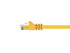 Monoprice Cat6 Ethernet Patch Cable - Snagless RJ45, Pure Bare Copper, 550MHz, UTP, 24AWG, 14 Feet, Yellow - Fullboot Series...