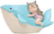 The Whale with Girl Succulent Planter Pot,use for Office House Balcony Landscape Creative Decorative Flower Pots....