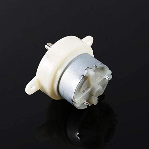12v DC High Torque Slow Speed Electric Motor Gearbox 3 RPM 4mm Shaft Diameter Micro Slow Down Mute Motor...