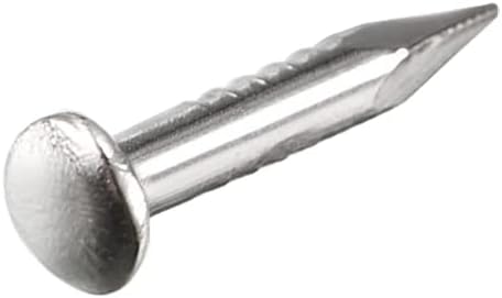 uxcell Small Tiny Hardware Nails Carbon Steel 1.7X9mm(DxL) for DIY Decorative Wooden Boxes Accessories Silver Tone 500pcs...