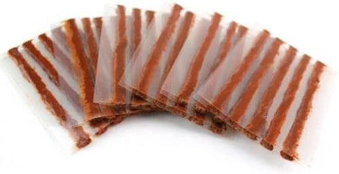 100pcs Tire Plugs, Rubber Tire Repair Plugs for Tubeless Off-Road Tires Car, ATV, UTV, Wheelbarrow(4"/8") (4" x1/4", Brown)...