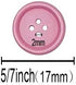 Libiline 100pcs Resin Button Solid Color 4Holes Craft Clothe Sewing Card Making Sweater Shirt (Multi-Color, 11/16"(17mm))...