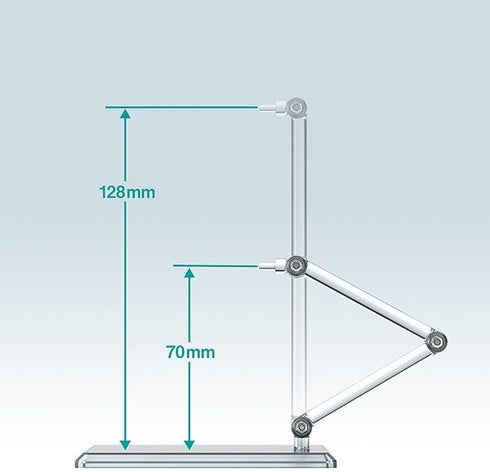 Good Smile The Simple Stand X3 (for Figures & Models) 3Piece Display Stand Set, Multicolor...