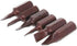 Utoolmart 6Pcs Slotted Bits Set,1/4 Inch Hex Shank Magnetic SL2-SL6 Screwdriver Bit Set 25mm Length S2 Screw Driver Kit Tools...