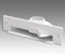 Central Vacuum Vac Pan, Toe Kick, White...