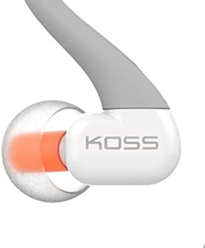 Koss KSC32iGry In-Ear Sport Clip Headphones, In-Line Microphone, Sweat Resistant, Lightweight, Grey......