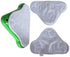 3pcs Microfibre Steam Mops Cleaning Pads Replacement Steam Mop Compatible for H2O X5 H20 Washable...