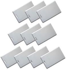 Visionis FPC-5267 Contactless RFID Proximity Smart Entry Card 125kHz TK4100 26 Bit 1.84mm Thick for Door Access Control System Pack of 10...