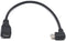 RIIPOO Micro USB Extension Cable Right Angle Micro B USB Extension Cable, 25 CM, Micro USB 5 Pin Male to Female, Sync Charging and Data Transferri...
