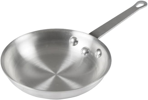 Winco AFP-7A Commercial-Grade Aluminium Fry Pan/Skillet, 7", Silver...